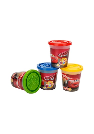 Crafy Cars 4'lü Oyun Hamuru 560 Gram
