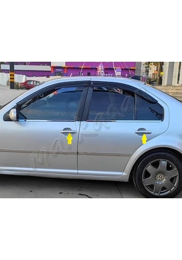 Db Chrome Vw Bora Kapı Kolu Nikelajı 1998-2004 4 Kapı P.Çelik