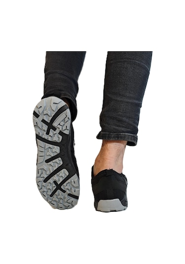 M.p 2318 Siyah Fuspetli Kaymaz Aqua Spor Ayakkabı Siyah