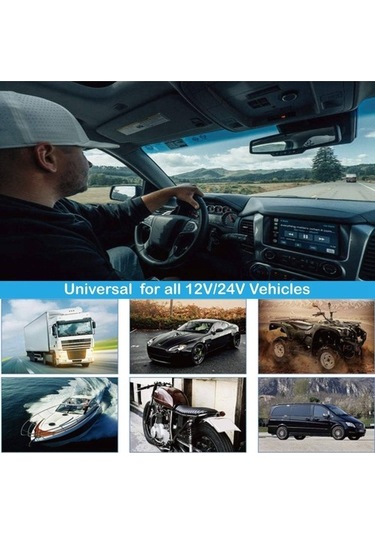 Electric Araba Qc 3.0 Usb Şarj Soketi 12v/24v, Hızlı Şarj, Su Geçirmez, Priz Soketi, Araba Şarj Cihazı