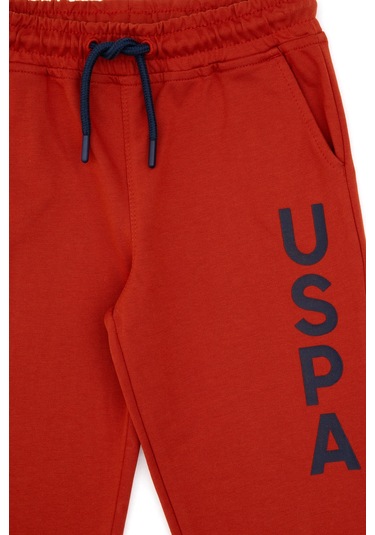 U.s. Polo Assn. Erkek Çocuk Kiremit Eşofman Altı 50307773-vr031 Kiremit