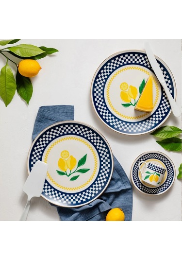 Porser Blue Zest Chic 6 Parça Servis Seti