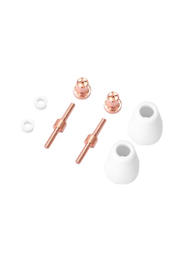 Kangvka 40a Plazma Kesici Aksesuar Seti - 65 Parça Elektrot, Nozul, Koruyucu Ve Girdap Akımı Halka