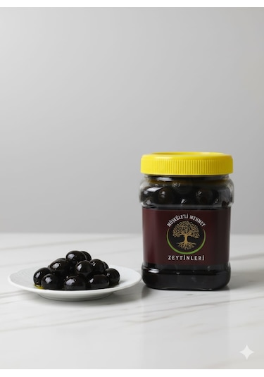 Müşküleli Mehmet Kurutulmuş Yağlı Siyah Zeytin 500 G