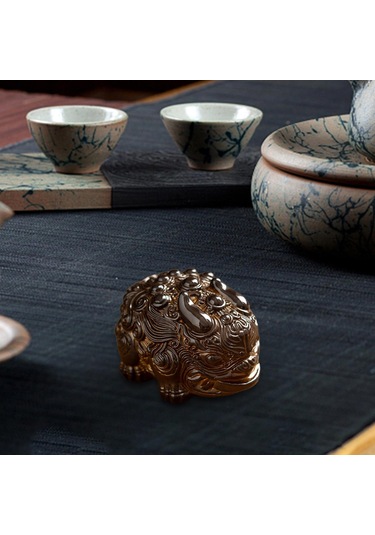 Suntek Çay Pet Minyatür Reçine Yaratıcı Çin Çayı Renk-b