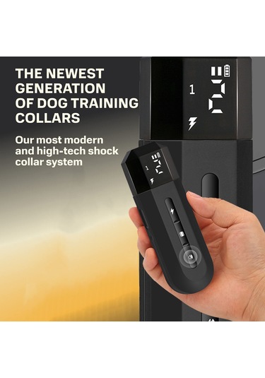 Uu0259b Led Işıklı Köpek Eğitim Cihazı Köpekler İçin Havlama Siyah