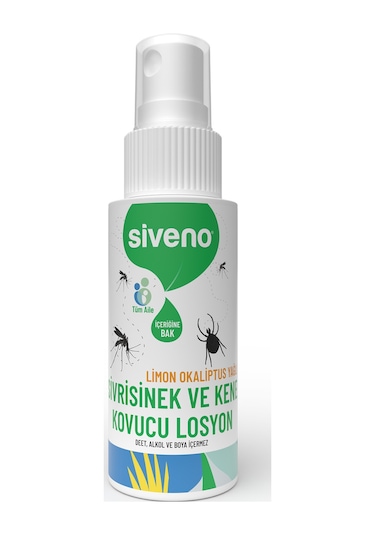 Siveno Sivrisinek ve Kene Kovucu Sprey Krem 50 ML