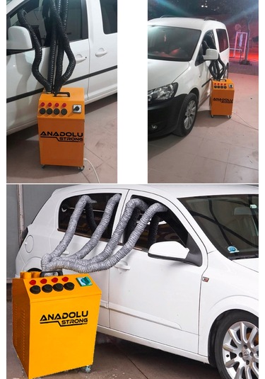 Anadolu Strong Profesyonel Oto Koltuk Kurutma Makinası Sıcak Hava