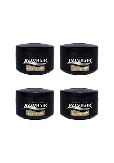 Bonhair Profesyonel Styling Wax 4 x 140 ML