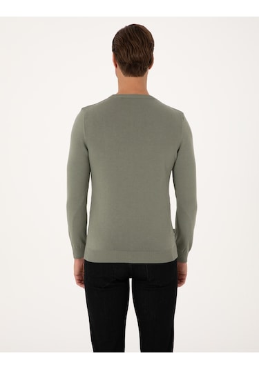 Pierre Cardin Erkek Açık Yeşil Kazak /triko 50315509-vr255 Açık Yeşil