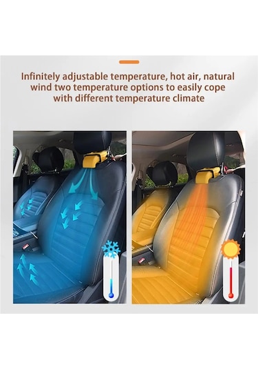 Jialan Elektrikli Oto Kaloriferi Premium Hızlı İsıtma Güçlü