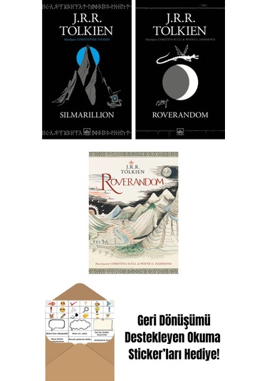 Silmarillion + Roverandom Siyah Kapak + Roverandom Özel Ciltli Baskı