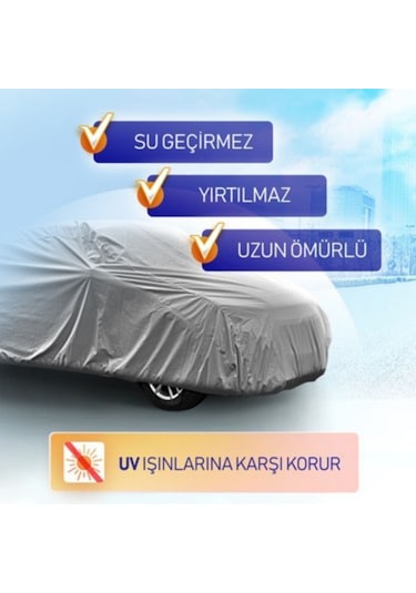 BMW Z3 Uyumlu Oto Branda Su Geçirmez 4 Mevsimlik Araç Örtüsü Araba Brandası