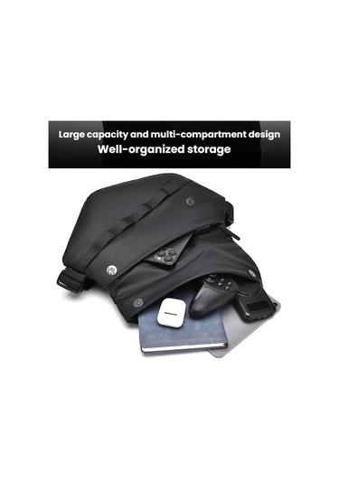 Sones Weıxıer D897 Manyetik Tokalı Erkek Çapraz Çanta Haki Haki