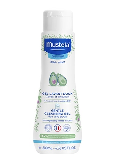 Mustela Gentle Cleansing Gel Saç ve Vücut Şampuanı 200 ML