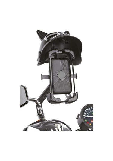Torima Siyah JX-047 Kedili Motorsiklet ve Bisiklet Telefon Tutucu