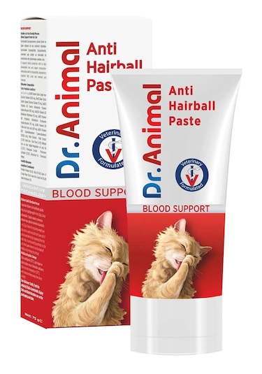 Dr. Animal Anti Hairball Blood Support Paste 75 G