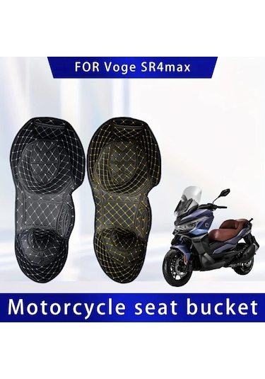 Dream011 Voge Sr4max Silver Sürüş Koltuğu Kılıfı Dayanıklı Koruyucu Taban Havalandırmalı Siyah Sarı