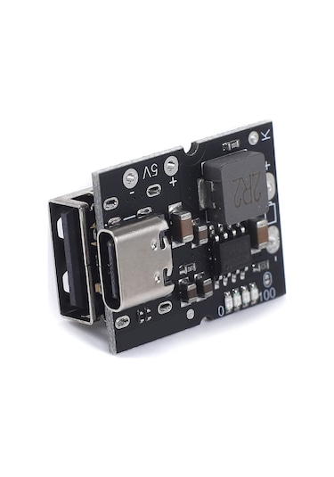 5V 2A Usb Çıkış Powerbank Devresi  Type C Usb Giriş Lityum Lion