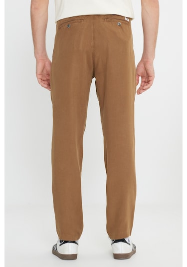 Regular Fit Normal Kesim Normal Bel Düz Paça Chino Pantolon Wrangler Camel