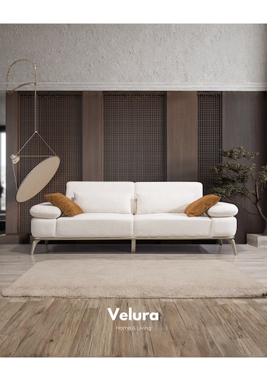 Losso 3+3+1+1 Koltuk Takımı & Oturma Grubu Kahverengi