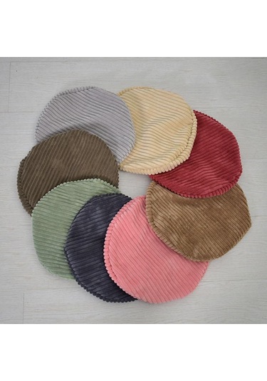 Suntek Yuvarlak Bar Taburesi Kapak Sandalye Koltuk Minderi 30