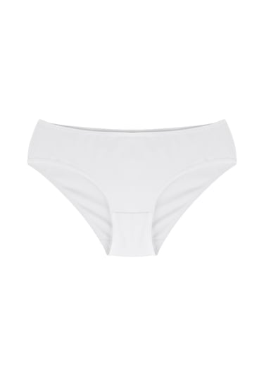 Penti Optik Beyaz Cover 3lü Pamuklu Slip Külot