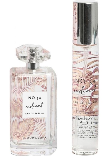 Bloom & Luna No: 34 Radiant Kadın Parfüm EDP 100 Ml + Radiant Kadın Parfüm EDP 20 ML