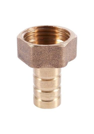 Trendooze 12mm Hortum Bağlantı Konnektörü 1/2bsp Dişi Adaptör, Altın 2831 - Özel Tasarım Diğer