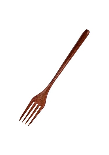 Fosenze Doğal Ahşap Tatlı Çatalı, Dayanıklı Ve Zarfımsı, 22.5 Cm, 1 Adet, Lezzetlerinizi Leydikleyin Ahşap