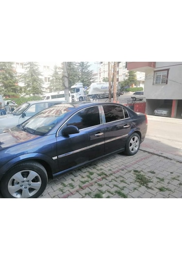 OPEL VECTRA C CAM ÜST KROM PASLANMAZ ÇELİK 4 PARÇA SADECE ÜST