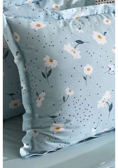 Karaca Home Daisy %100 Pamuk Tek Kişilik Pike Takımı Mint Mint