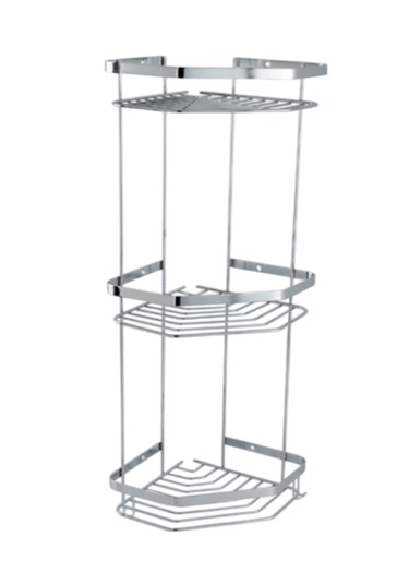 Çelik Banyo Erpa 304 Kapalı Üçlü 19x19cm