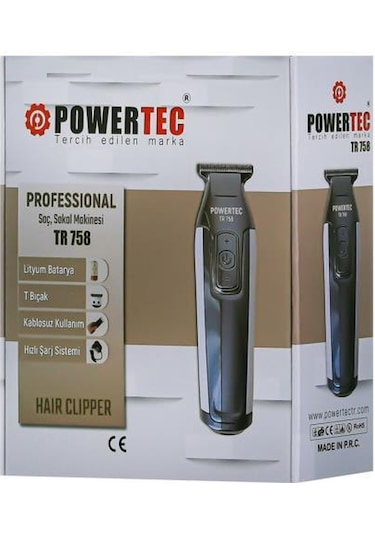 Powertec TR-758 Tıraş Makinesi