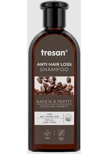 Tresan Kafein Peptit Dökülme Karşıtı Şampuan 300 ML
