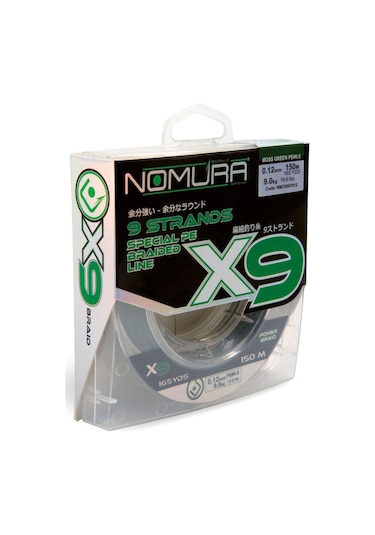 Nomura Braid X9 Moss Green 150 Mt Örgü İp 0,16mm