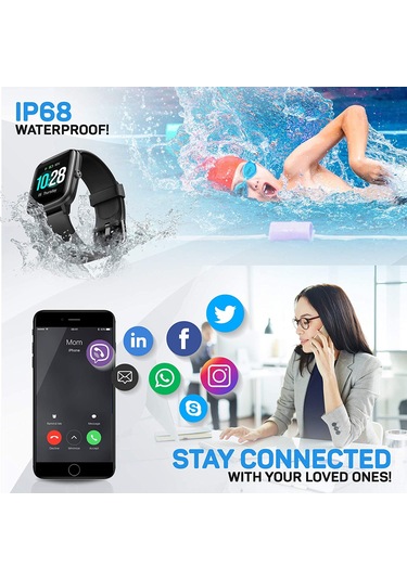 Singree Akıllı Saat Id205l Ip68 Su Geçirmez