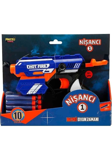 Nişancı 1 Sünger Dart Atan Silah