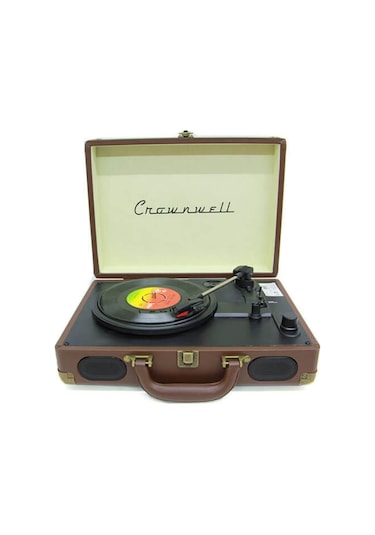 Pikap Çantalı Önden Hoparlörlü Kahverengi Bluetooth Hoparlör Plakçalar C0453