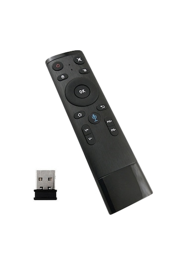 Xindoker Q5 Sesli 2.4g Uzaktan Kumanda, Jiroskop Sensörlü, Tv Kutusu/bilgisayar/internet Kutusu Uyumlu Pilsiz