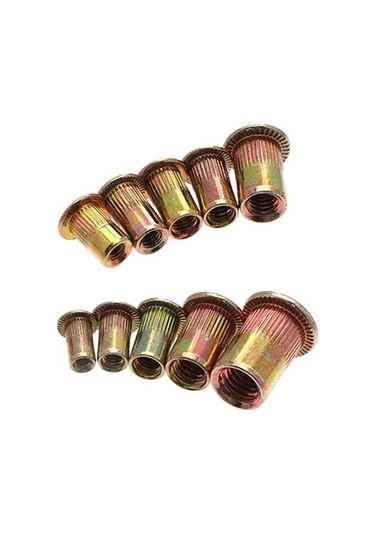 Trendooze Ve Tamir Somun Seti Parça Kutusu Kaplı Cıvata Çinko Çelik Çekme 300 Kb