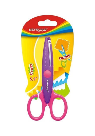 Keyroad Yaratıcılık İçin Şekilli Makas 14cm Pembe 161131911
