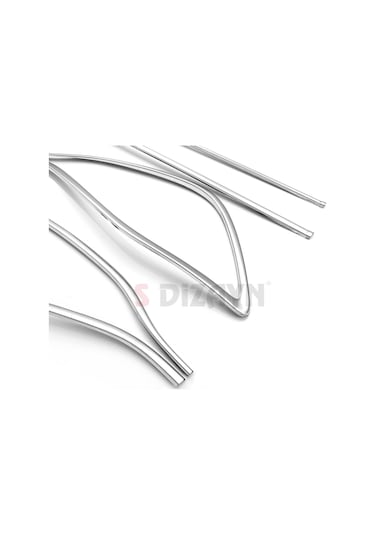 S-dizayn Vw Golf 8 Egzoz Görünümü Difüzör 4 Prç. 2020 Üzeri