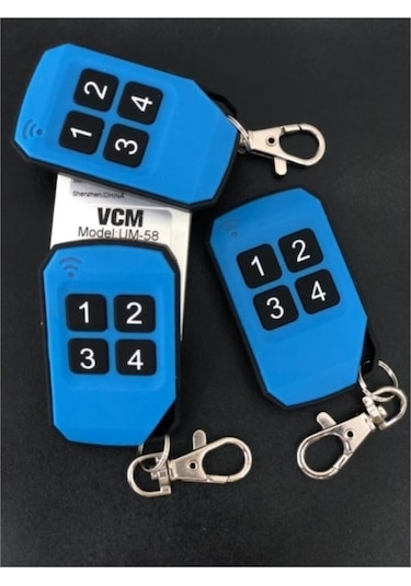 Um-58 Kopyalanabilir 4 Kanallı Otomatik Kapı Kumandası