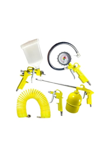 Bhd 5 Parça Hava Tabancası Seti 00243