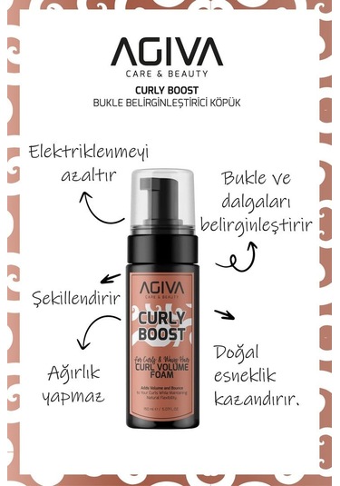 Curly Boost Bukle Belirginleştirici Köpük-150ml
