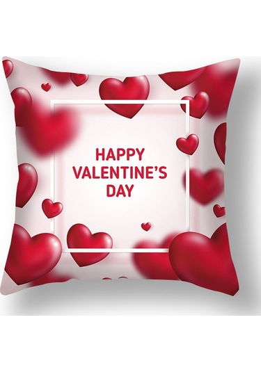 Yeni Sade Tarzda Baskılı Yastık Kılıfı No.24 Ekru