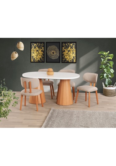 Uyar Sadece Masa Beyaz Highgloss Piramit Ayak 90 160+30 Pota Aç