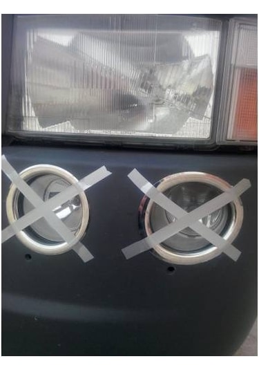Scanıa Sis Çerçeve Kromları