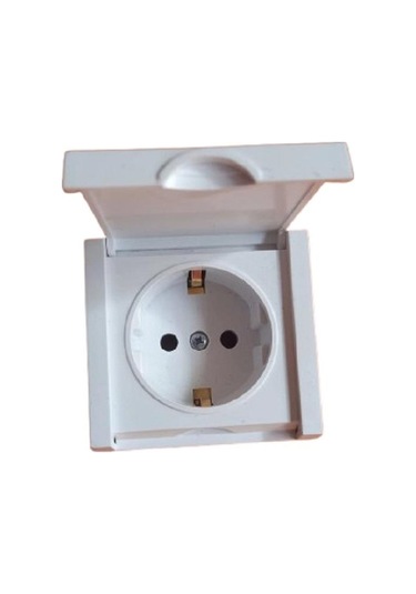 Far Sıva Üstü Kapaklı Topraklı Priz Zirvesan